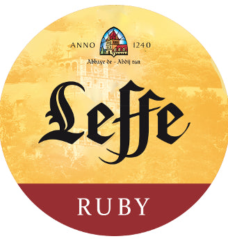 Leffe Ruby 0,33l - Fruchtbier aus Belgien mit 5,0 % Vol.