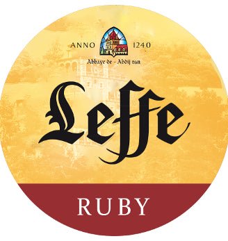 Leffe Ruby 0,33l - Fruchtbier aus Belgien mit 5,0 % Vol.