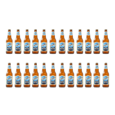 Blue Moon Craft Beer 0,33l - Amerikanisches Bier im belgischen Weißbier-Stil mit 5,4% Vol.