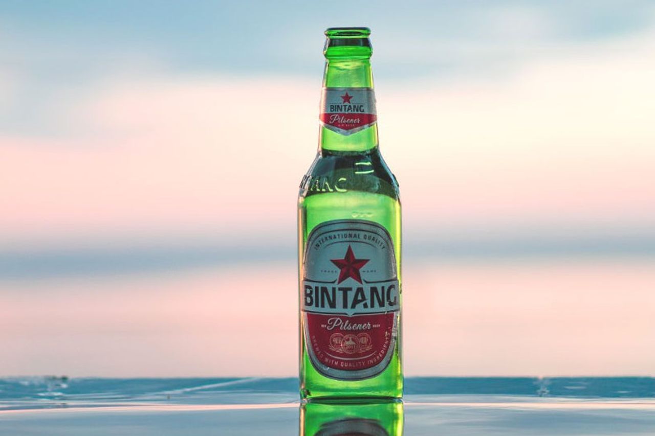 Bintang 0,3l - Das Pils aus Indonesien mit 4,7% Vol.