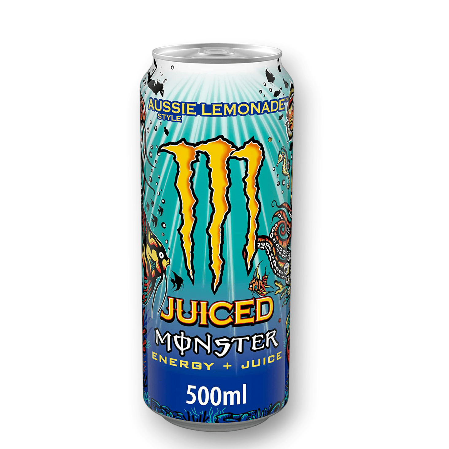 Monster Juice 0,5l- Aussie Style Lemonade - Energy + Juice - Exotische Limonade
