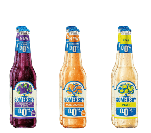 Somersby Mix Alkoholfrei -schwarze Johannisbeere - Mandarine - Birne