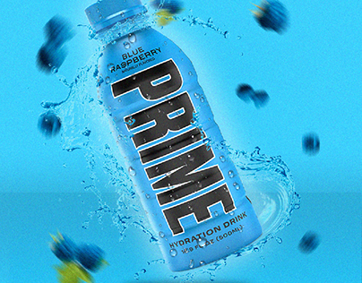 Prime Hydration Drink - Blue Raspberry 500ml- Sportdrink von Logan Paul & KSI -Koffeinfrei