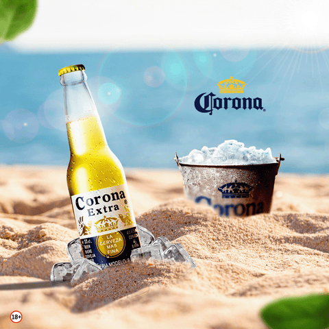 Corona Extra 0,35l - der erfrischende Klassiker aus Mexico mit 4,7% Vol.