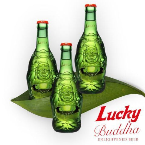 Lucky Buddha 0,33l- Lagerbier aus China mit 4,7% Vol.