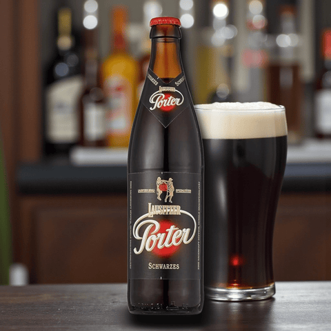 Lausitzer Porter 0,5l – Dunkles Bier mit kräftiger Malznote 4,4%