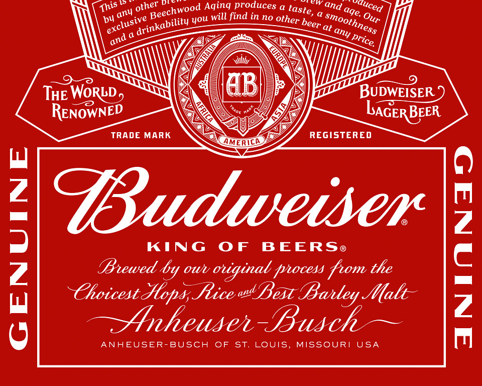 Bud King of Beer 473ml - Aluminium Flasche- Das Amerikanische Original mit 5% Vol.