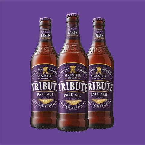 St. Austell Tribute Pale Ale 0,5l mit 4,2% Vol.