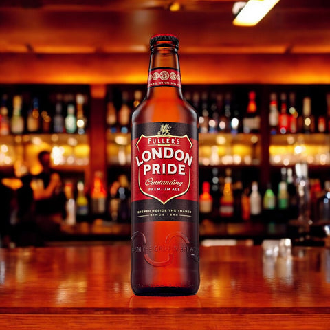 5 x Fullers London Pride inklusive Original Fullers Glas