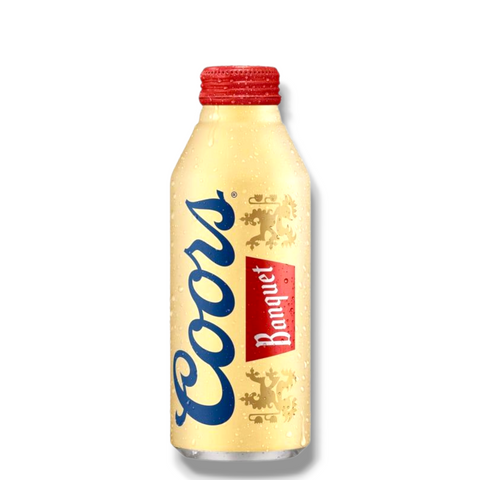 Coors Banquet 473ml Aluflasche – amerikanisches Lagerbier im Originaldesign