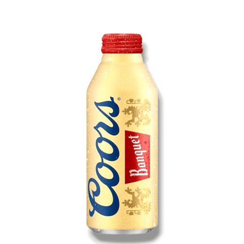 Coors Banquet 473ml Aluflasche – amerikanisches Lagerbier im Originaldesign