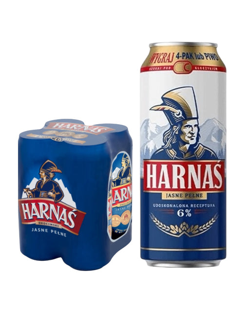 Harnas Pils - polnisches Bier mit Bergwasser gebraut 0,5l Dose