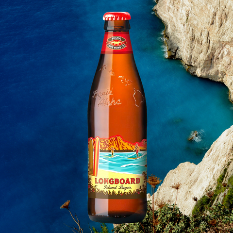 Kona Longboard Island Lager 0,35 l – Mildes Lagerbier mit tropischem Flair 4,6% Vol.