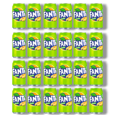 24er Pack Fanta Exotic 330ml Dosen – ideal für Partys und Vorrat