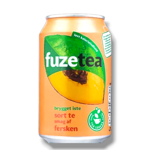 Fuze Tea Pfirsich 330ml Einzeldose – erfrischender Eistee mit Fruchtgeschmack