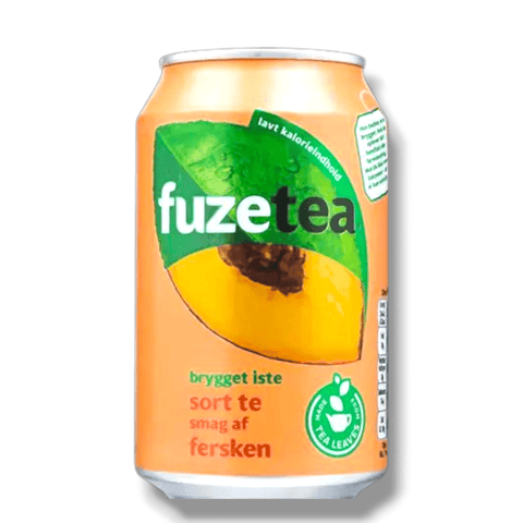 Fuze Tea Pfirsich 330ml Einzeldose – erfrischender Eistee mit Fruchtgeschmack