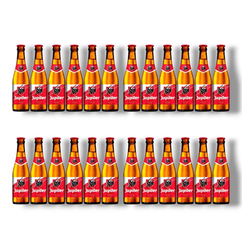 Jupiler Bier 0,25l – Belgischer Biergenuss vom Feinsten 5,2% Vol.
