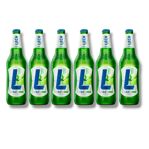 Lech Free 0,0% Lime Mint 0,33l – Alkoholfreies Bier mit Limette & Minze