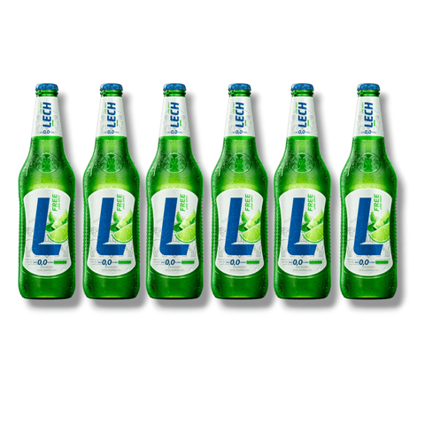 Lech Free 0,0% Lime Mint 0,33l – Alkoholfreies Bier mit Limette & Minze