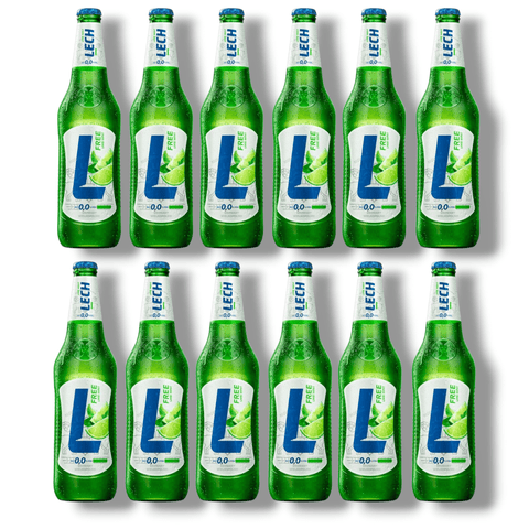 Lech Free 0,0% Lime Mint 0,33l – Alkoholfreies Bier mit Limette & Minze