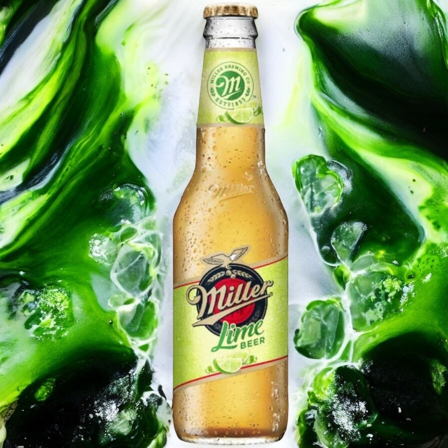 Miller Lime in der Flasche