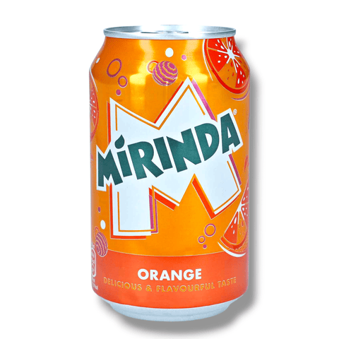 Mirinda Orange 330ml – fruchtige Orangenlimonade in der Einzeldose, süß und spritzig