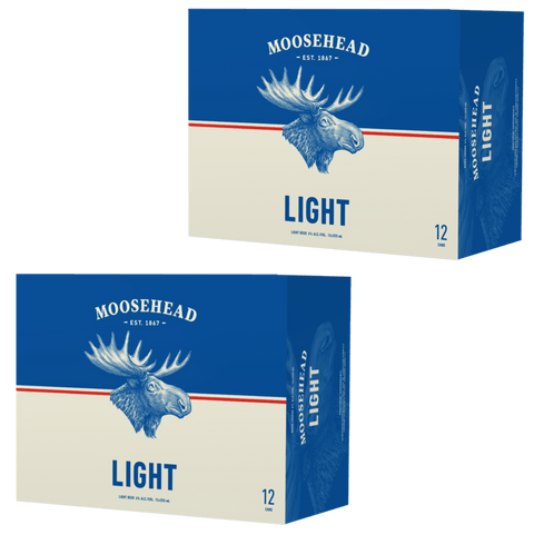 Moosehead Light Dose 355ml -Kalorienreduziertes Leichtbier aus Kanada mit 4% Vol.