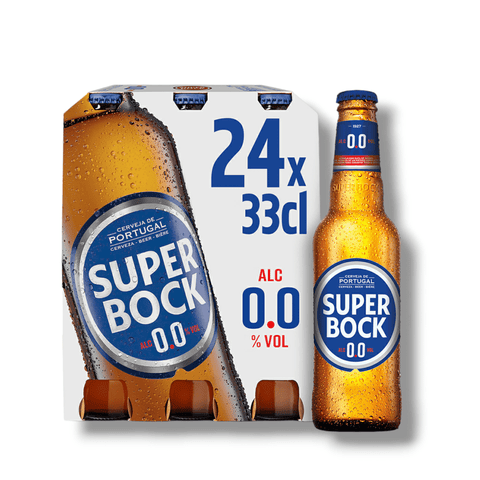 Super Bock Alkoholfrei 0,33l– Das Original aus Portugal 0,0% Vol.