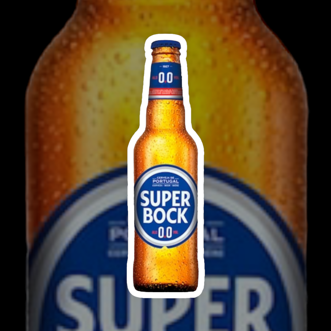 Super Bock alkoholfrei 0,33l- Das Original aus Portugal mit 0,0% Vol.