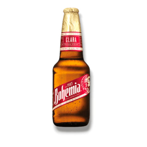 Cerveza Bohemia Clara Helles Bier 0,355l- Mexico mit 4,7% Vol.