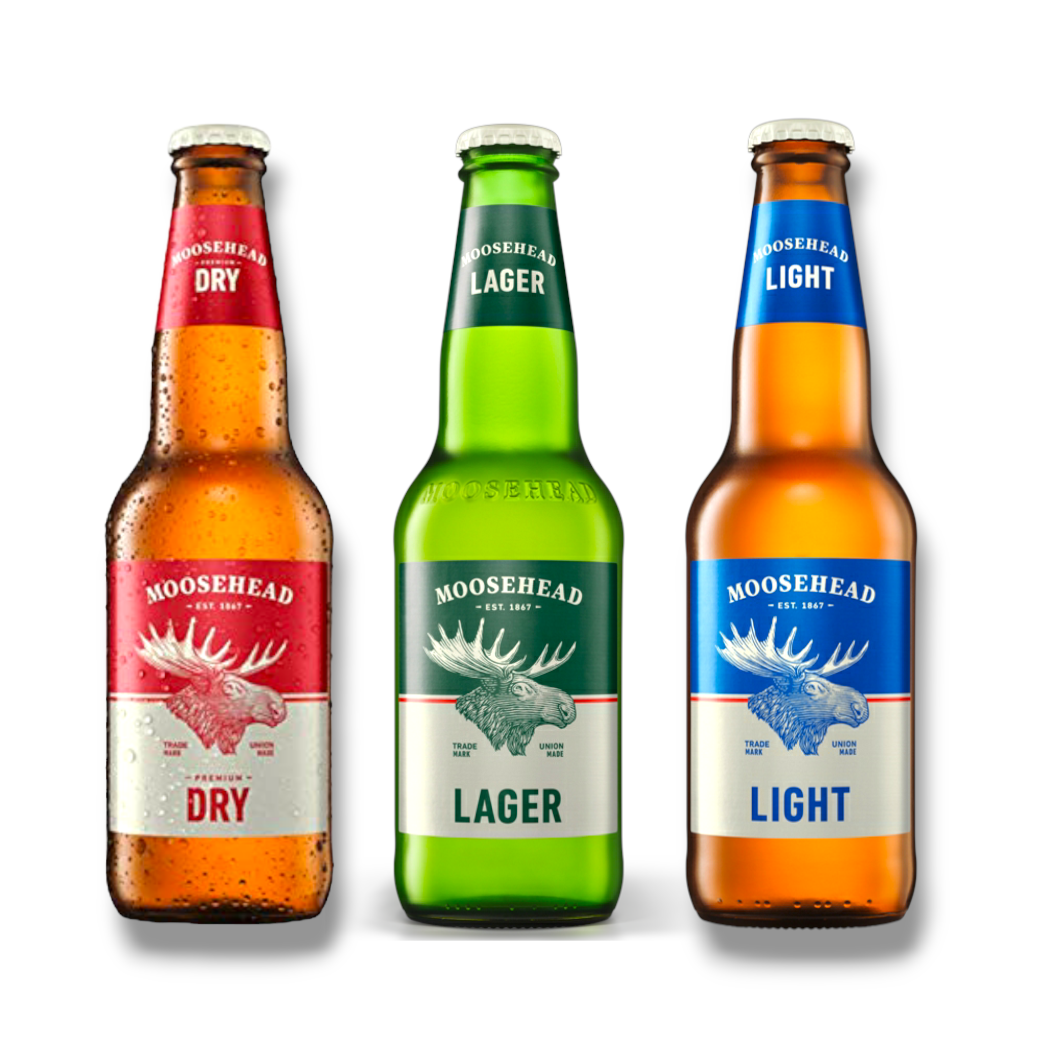 Moosehead Mix - Premium Dry - Lager & Light aus Kanada 355ml