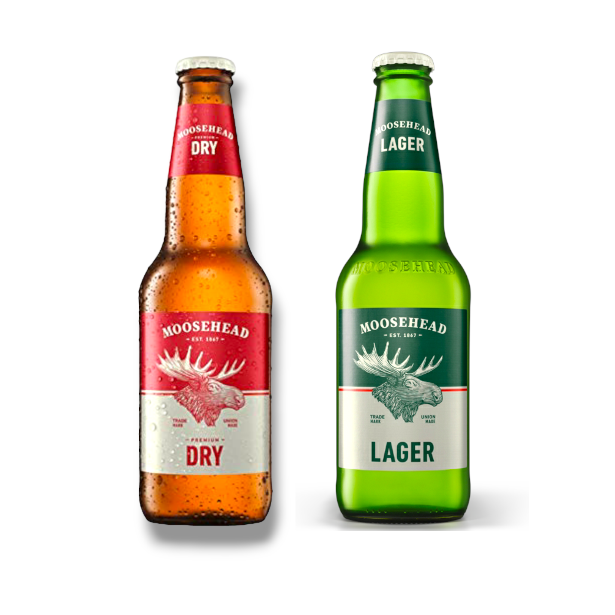 Moosehead Mix - Lager & Premium Dry aus Kanada 355ml