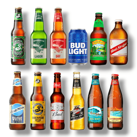 XXL Amerika Paket- die beliebtesten Biere in einem Set - USA & Kanada