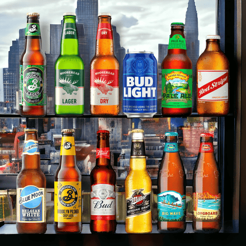 XXL Amerika Paket- die beliebtesten Biere in einem Set - USA & Kanada