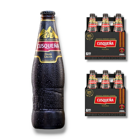 Cusquena Dark Lager 330ml - dunkles Bier aus Peru mit 5,6% Vol.