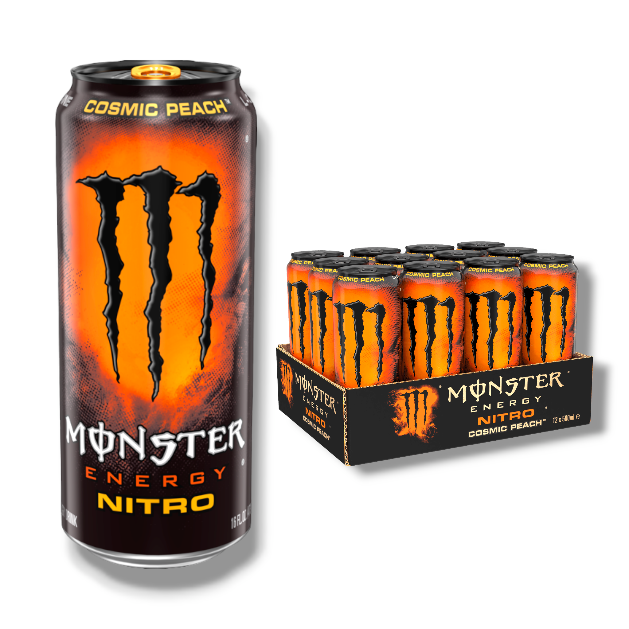Monster Energy Nitro Cosmic Peach 0,5l