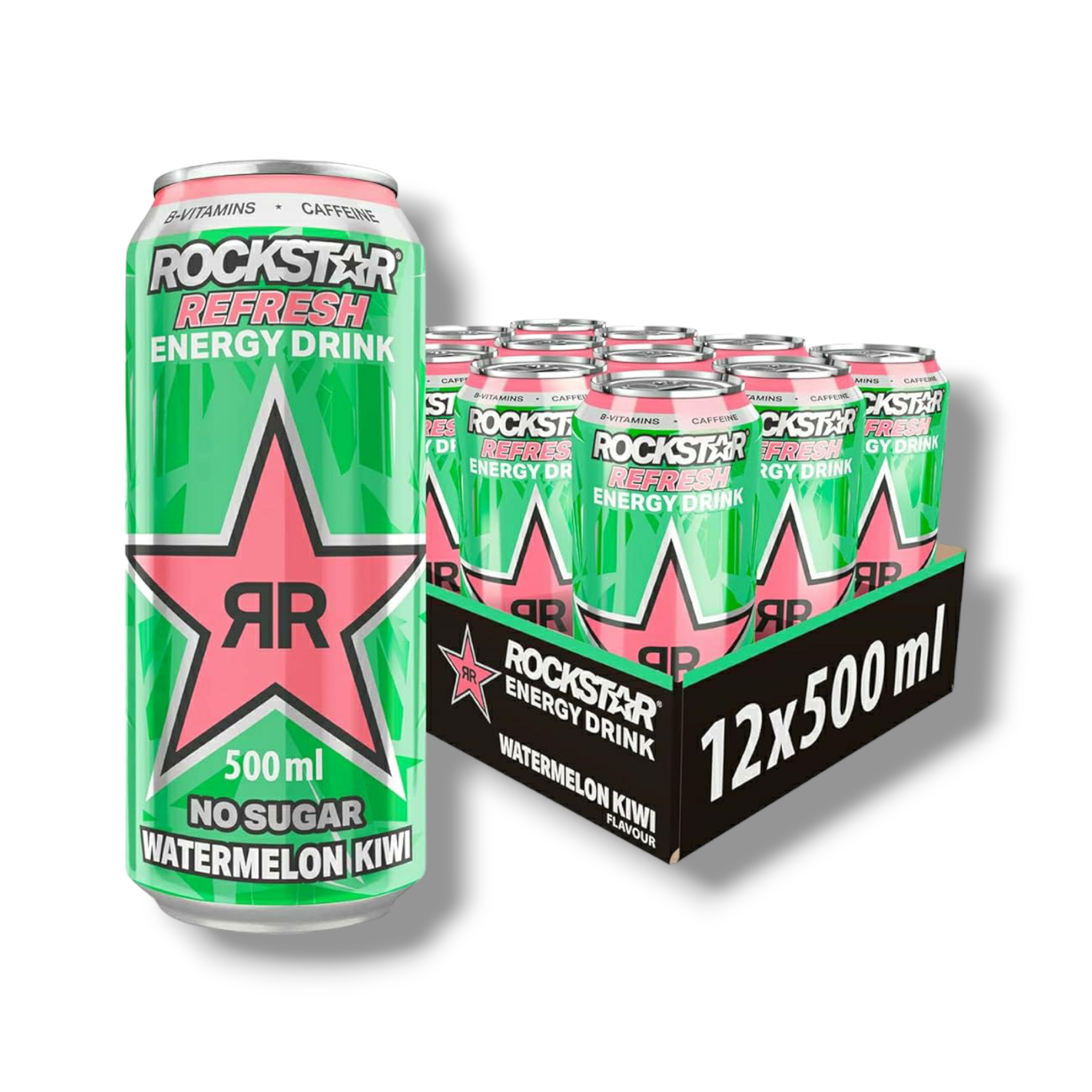 Rockstar Refresh Energy Drink - Watermelon Kiwi