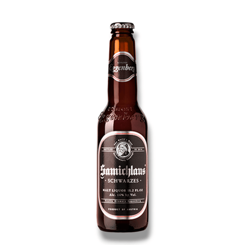 Samichlaus Schwarzes 0,33l - Schloss Eggenberg Schwarzbier aus Österreich mit 14% Vol.