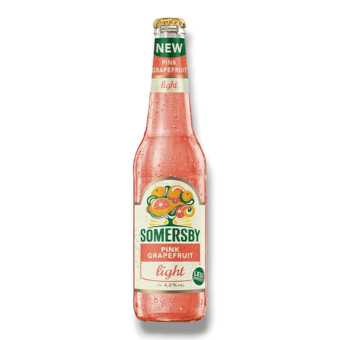Neu! Somersby Pink Grapefruit Light 0,4l mit 4% Vol.- Biermischgetränk mit Grapefruit