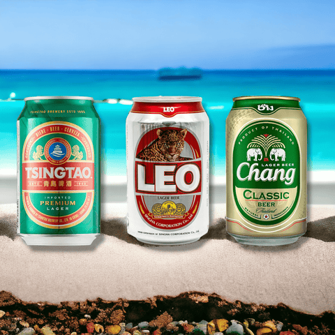 Entdecke Asien in der Dose mit Tsingtao, Leo & Chang