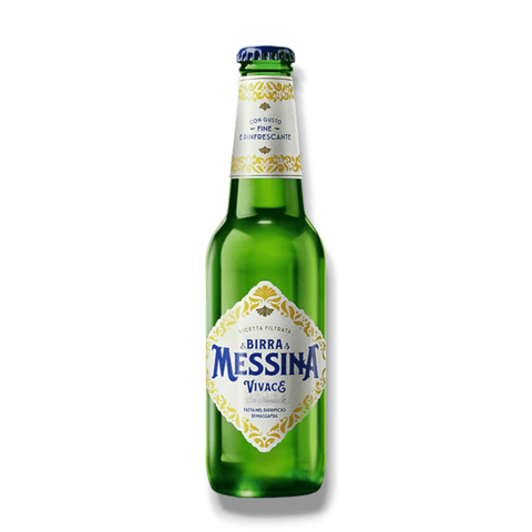 Birra Messina Vivace 0,33l - gefiltertes Lager aus Italien mit 4,5% Vol.