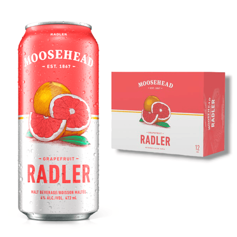 Moosehead Radler Grapefruit 473ml -Fruchtbier aus Kanada mit 4% Vol.