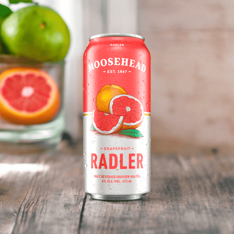 Moosehead Radler Grapefruit 473ml -Fruchtbier aus Kanada mit 4% Vol.