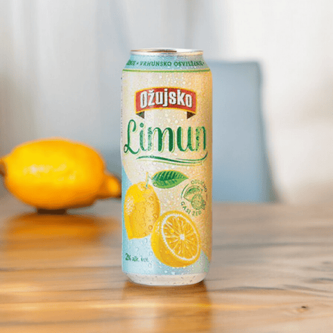 Ozujsko Limun- Radler aus Kroatien mit Zitrone 2,0% Vol.