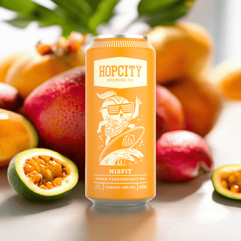 Hopcity MISFIT Mango Passionfruit IPA 473 ml – Fruchtiges IPA aus Kanada mit 6,3 % Vol.