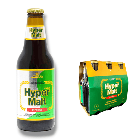 Hyper Malt Malzgetränk 330 ml – Erfrischendes Malzbier mit Vitaminen und Biotin