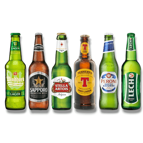 Premium Bier Weltpaket - Reise um die Welt- Beer Tasting- Biergeschenk