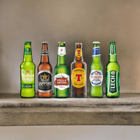 Premium Bier Weltpaket - Reise um die Welt- Beer Tasting- Biergeschenk