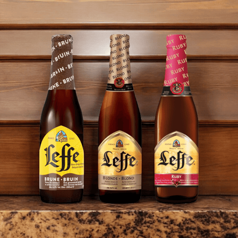 Leffe Belgien Mix - Leffe Brune, Leffe Blonde & Leffe Ruby 0,33l