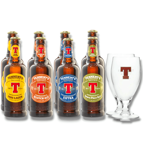 Tennent's Mixpaket – Die Vielfalt Schottischer Braukunst